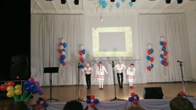 танцевальная группа Спасской КШИ с марийским народным танцем